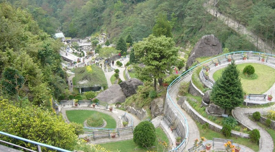 Landscaped Sewaro Rock Garden