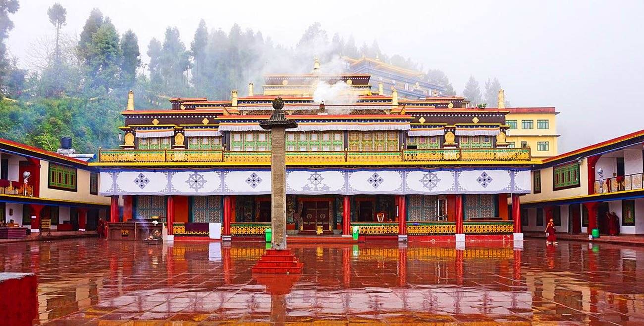 Rumtek Monastery In Sikkim