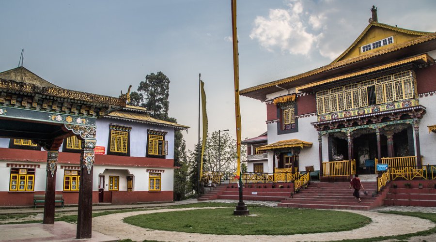The opulence of Pemayangtse Monastery