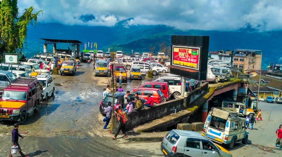Why roadways is the most preferred transportation in Sikkim?