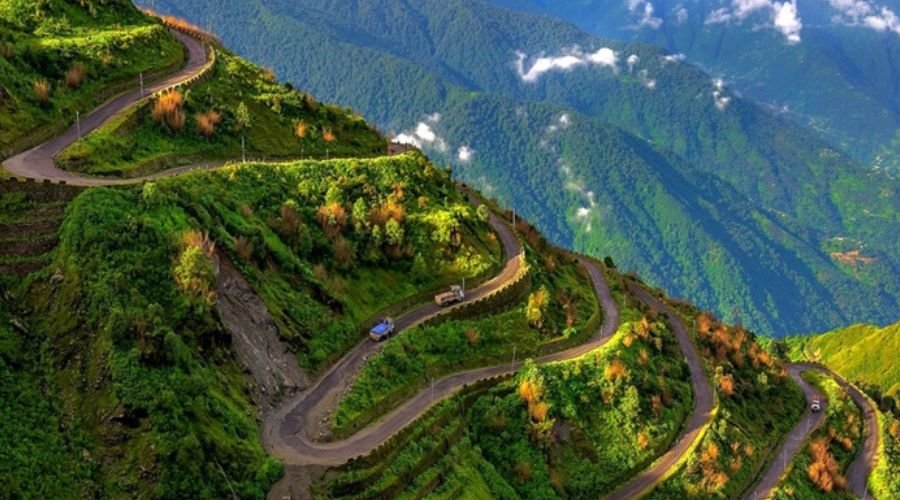roads in sikkim